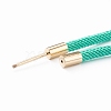 Braided Nylon Cord Bracelet Making MAK-A017-D01-09G-4