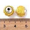 Rack Plating Alloy Beads PALLOY-F313-02MG-3
