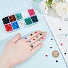 800Pcs 10 Colors Opaque Acrylic Slide Charms OACR-SC0001-36B-3