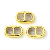 Rack Plating Brass with Plastic Slide Charms KK-G501-11G-1