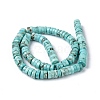 Natural Magnesite Beads Strands TURQ-L030-04C-01-3