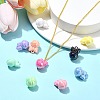 50Pcs Opaque Acrylic Pendants SACR-CJ0001-72-6