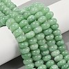 Dyed Natural White Jade Beads Strands G-G107-A21-01-2