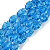Transparent Glass Beads Strands EGLA-N013-T6mm-D17-1