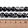 Baking Paint Transparent Glass Beads Strands DGLA-N011-10mm-10-4