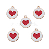 Alloy Enamel Pendants OHAR-PW0003-139C-1