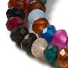 Natural Banded Agate/Striped Agate Beads Strands G-E605-A02-01I-4