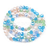 Glass Beads Strands GLAA-E036-09L-A-2