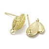 Brass Stur Earring Findings KK-R154-08G-2