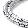 Electroplate Non-magnetic Synthetic Hematite Beads Strands G-J164A-4mm-04-4