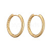 Brass Hoop Earrings PW-WGB5DFF-01-1