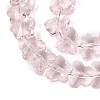 Transparent Glass Beads Strands GLAA-Q118-01A-B12-3