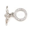 Brass Toggle Clasps KK-G548-42P-03-1
