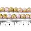 Baking Paint Glass Bead Strands GLAA-H031-01C-06-5