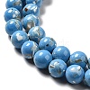 Synthetic Turquoise and Sea Shell Assembled Beads Strands G-D482-01E-04-4