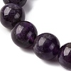 Natural Amethyst Beads Strands G-E481-03-12mm-5