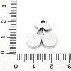 304 Stainless Steel Pendants STAS-V003-07P-3