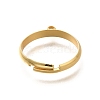 Adjustable 316 Surgical Stainless Steel Cuff Ring Settings X-STAS-F311-20G-3