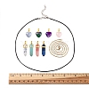 DIY Gemstone Necklace Making Kit DIY-FS0003-58-6