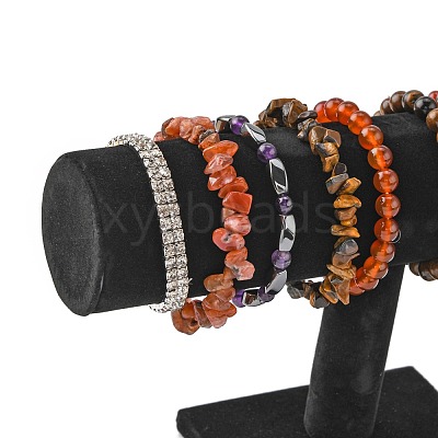 Black Velvet Bracelet T Bar Display X-S009-1