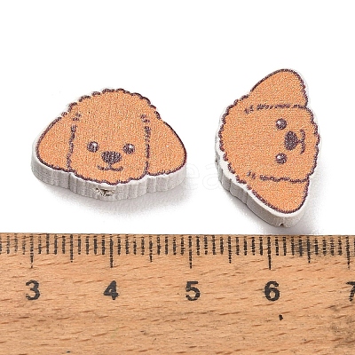 Printed Wood Beads WOOD-D289-01C-1