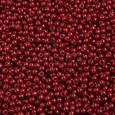 11/0 FGB Grade A Baking Paint Glass Seed Beads X-SEED-N001-A-1060-1