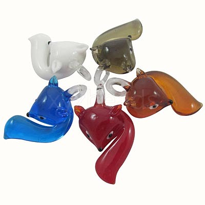 Handmade Lampwork Pendants X-LAMP-X340-M-1