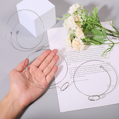 Steel Magnifying Glass Holder FIND-WH0148-195-1