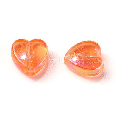 100Pcs Eco-Friendly Transparent Acrylic Beads TACR-YW0001-07C-1
