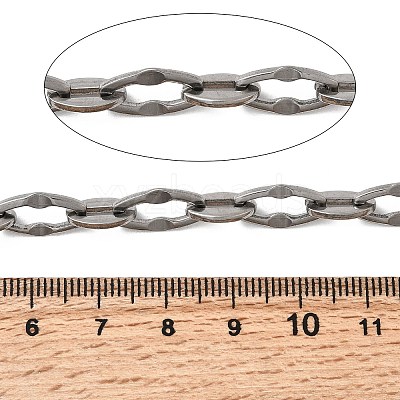 304 Stainless Steel Dapped Chains CHS-Z007-20P-1