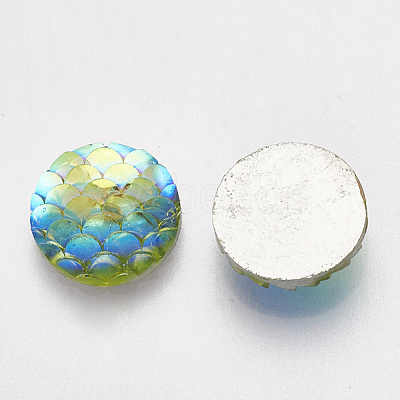 Resin Cabochons CRES-Q191-HA023-15-1
