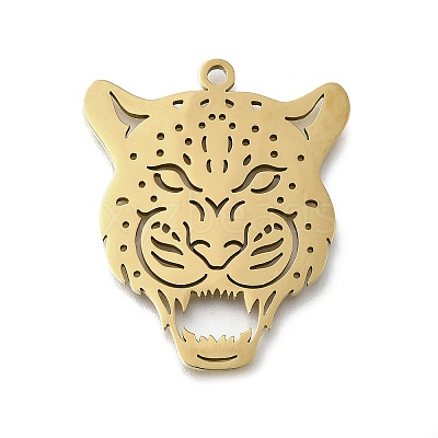 304 Stainless Steel Pendants STAS-U041-09G-1