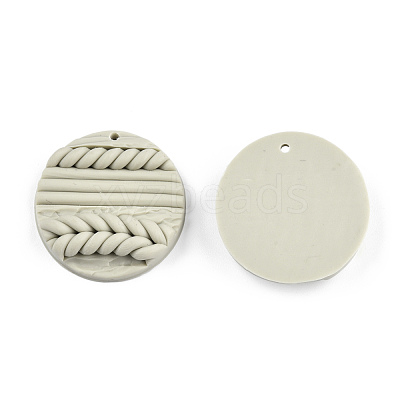 Handmade Polymer Clay Pendants CLAY-N010-092A-1