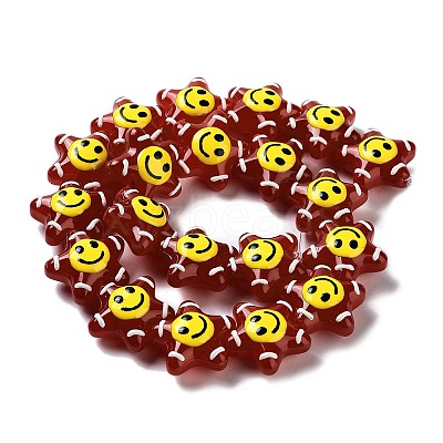 Handmade Lampwork Bead X-LAMP-H065-04B-1