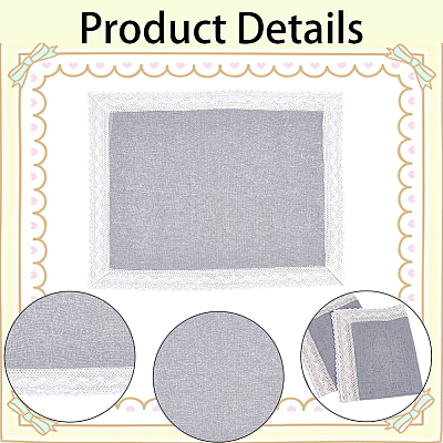 2Pcs Polyester Sofa Armrest Cover AJEW-GF0012-94A-1