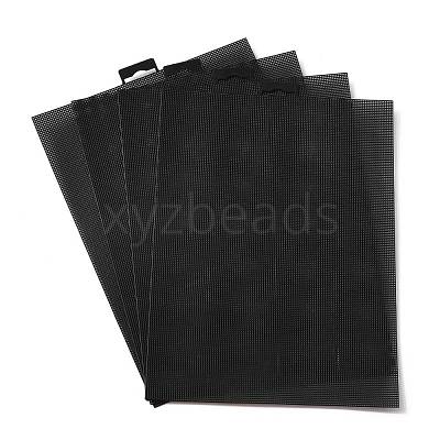 Plastic Cross Stitch Fabric Sheet DIY-WH0374-04D-1