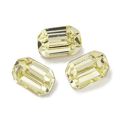 Glass Rhinestone Cabochons RGLA-L029-18A-213-1