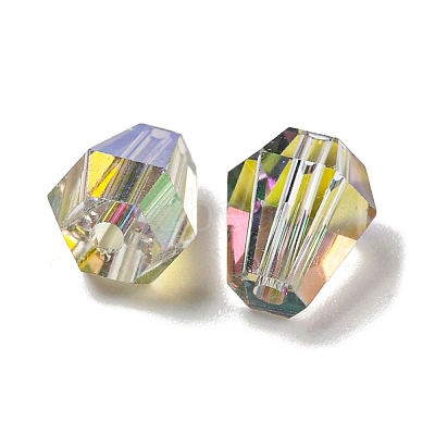 Electroplate Glass Beads EGLA-Z004-03B-1