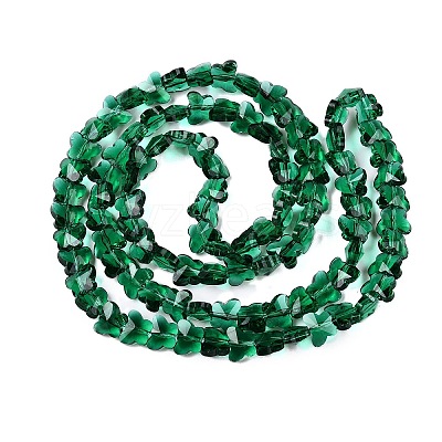 Transparent Glass Beads GLAA-Q066-10mm-B06-1