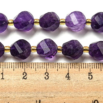 Natural Amethyst Beads Strands G-M443-B02-01-1