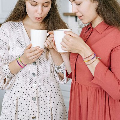 Braided Nylon Thread Cord Bracelets BJEW-SW00049-1