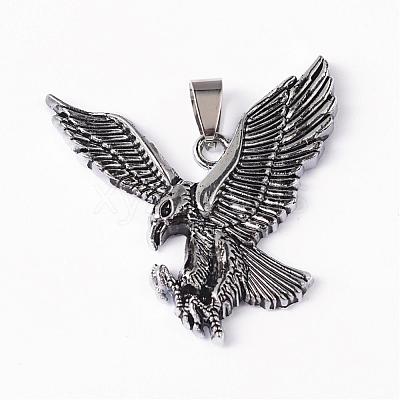 Eagle Alloy Pendants PALLOY-M181-70AS-1