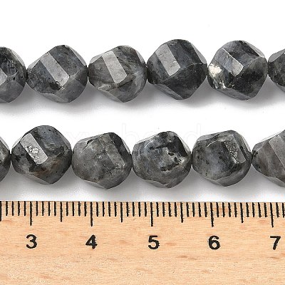 Natural Larvikite Beads Strands G-C267-B24-1