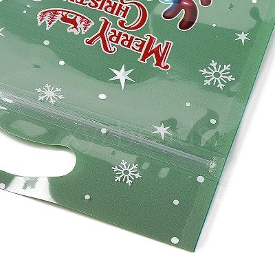 Christmas Theme Plastic Resealable Bags ABAG-Q053-07B-1