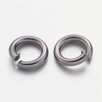 Brass Open Jump Rings JRC5MM-B-1