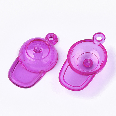 Transparent Acrylic Pendants TACR-S133-037-1