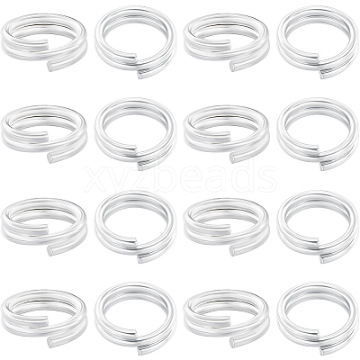 120Pcs Brass Split Rings KK-BBC0023-11B-1