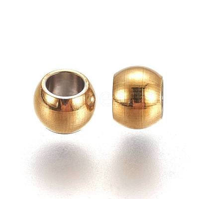 304 Stainless Steel Spacer Beads X-STAS-L222-42B-G-1