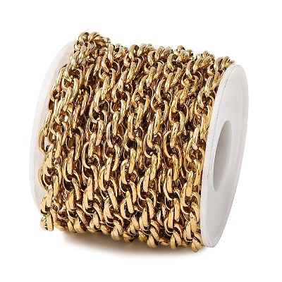304 Stainless Steel Rope Chains CHS-A021-07B-G-1