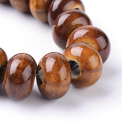 Handmade Porcelain Beads PORC-Q219-15X9-A01-1